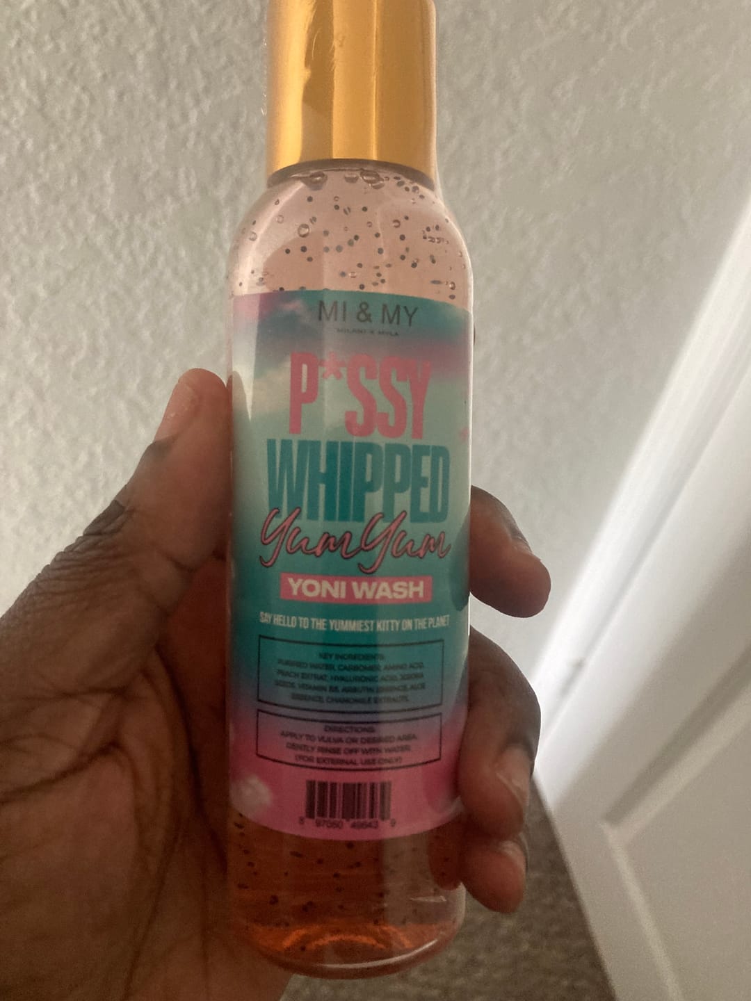 Customer photo review of P*ssy Whipped Yum Yum Yoni Wash - 3pk