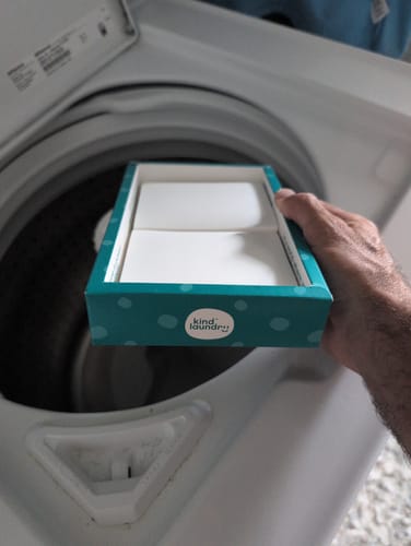 Customer photo review of Laundry Detergent Sheets