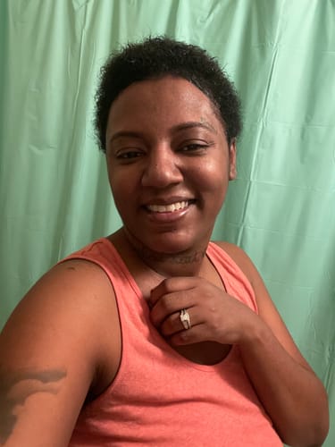 Customer photo review of Herbal Hair Growth Oil