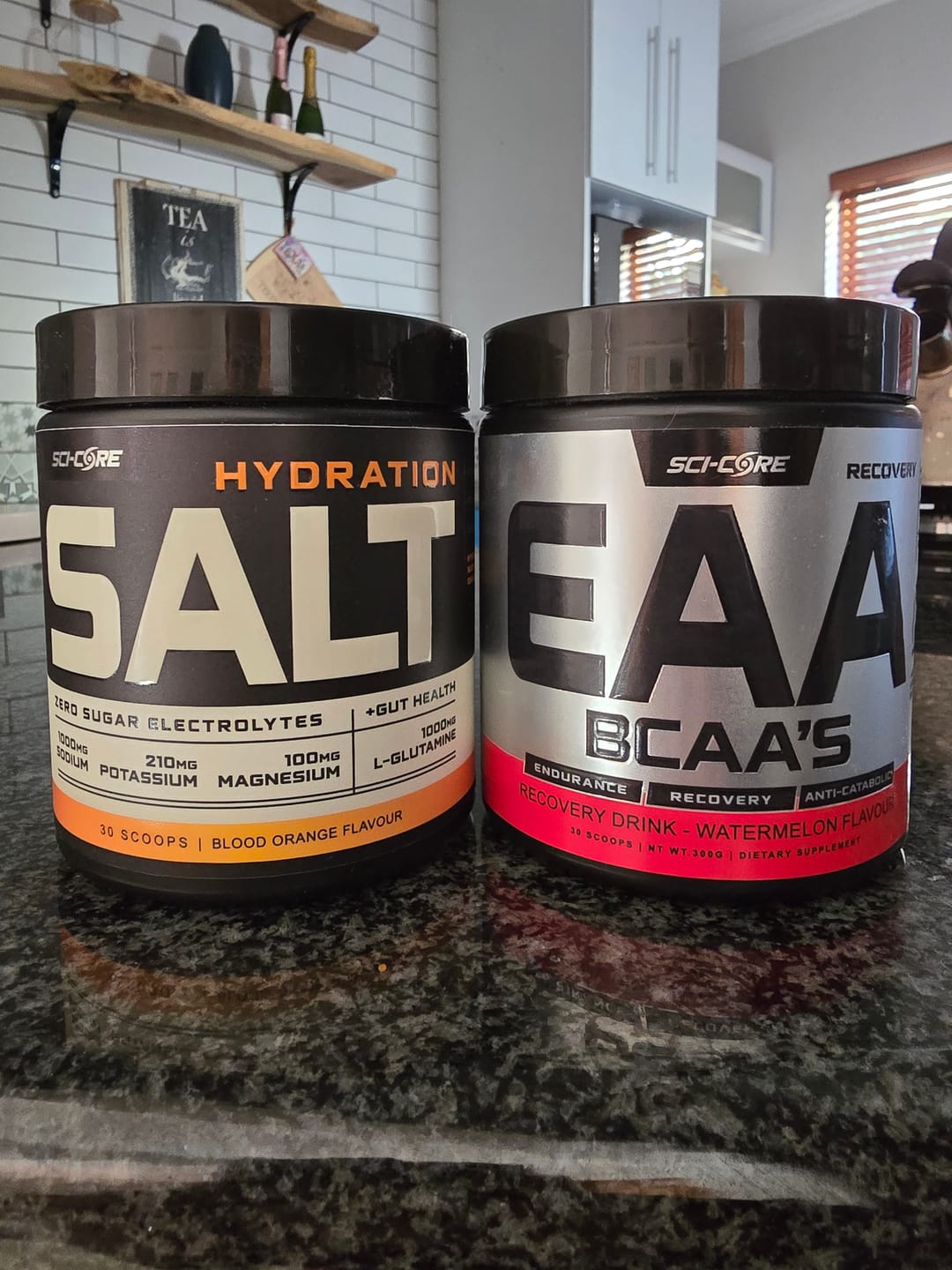 Customer photo review of HYDRATION SALT Blood Orange