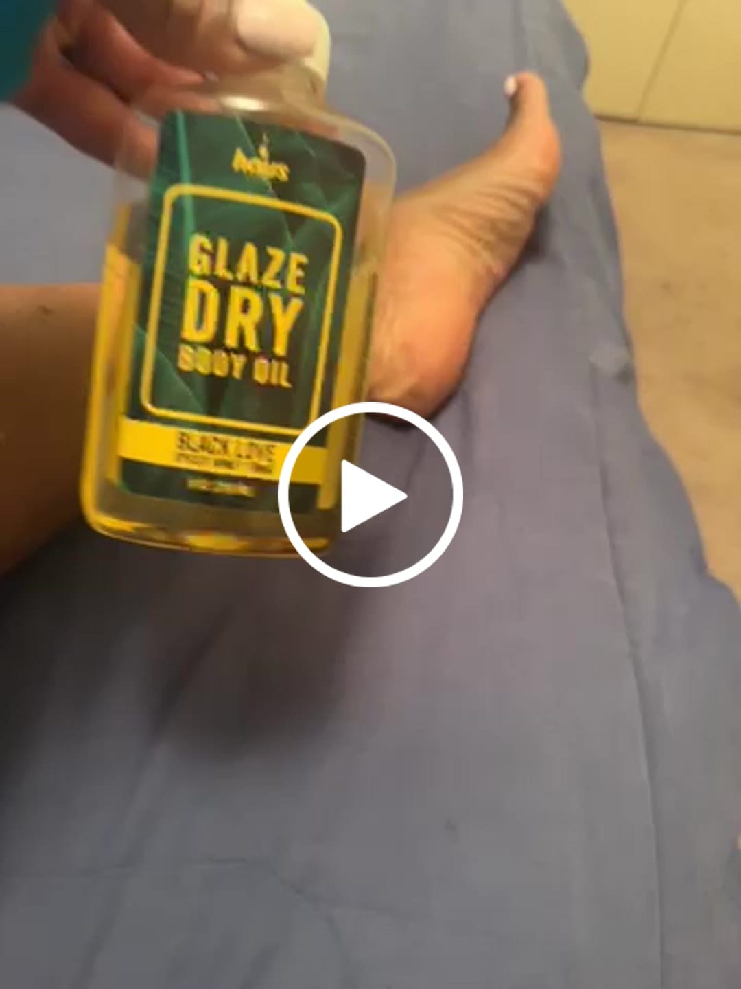 Customer video review of BLACK LOVE GLAZE DRY BODY OIL | SPICED HONEY TONKA