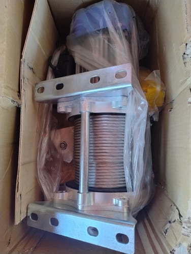 Customer photo review of Grua Polipasto Tecle Electrico 400 Kg Cable 60 Metros Carga