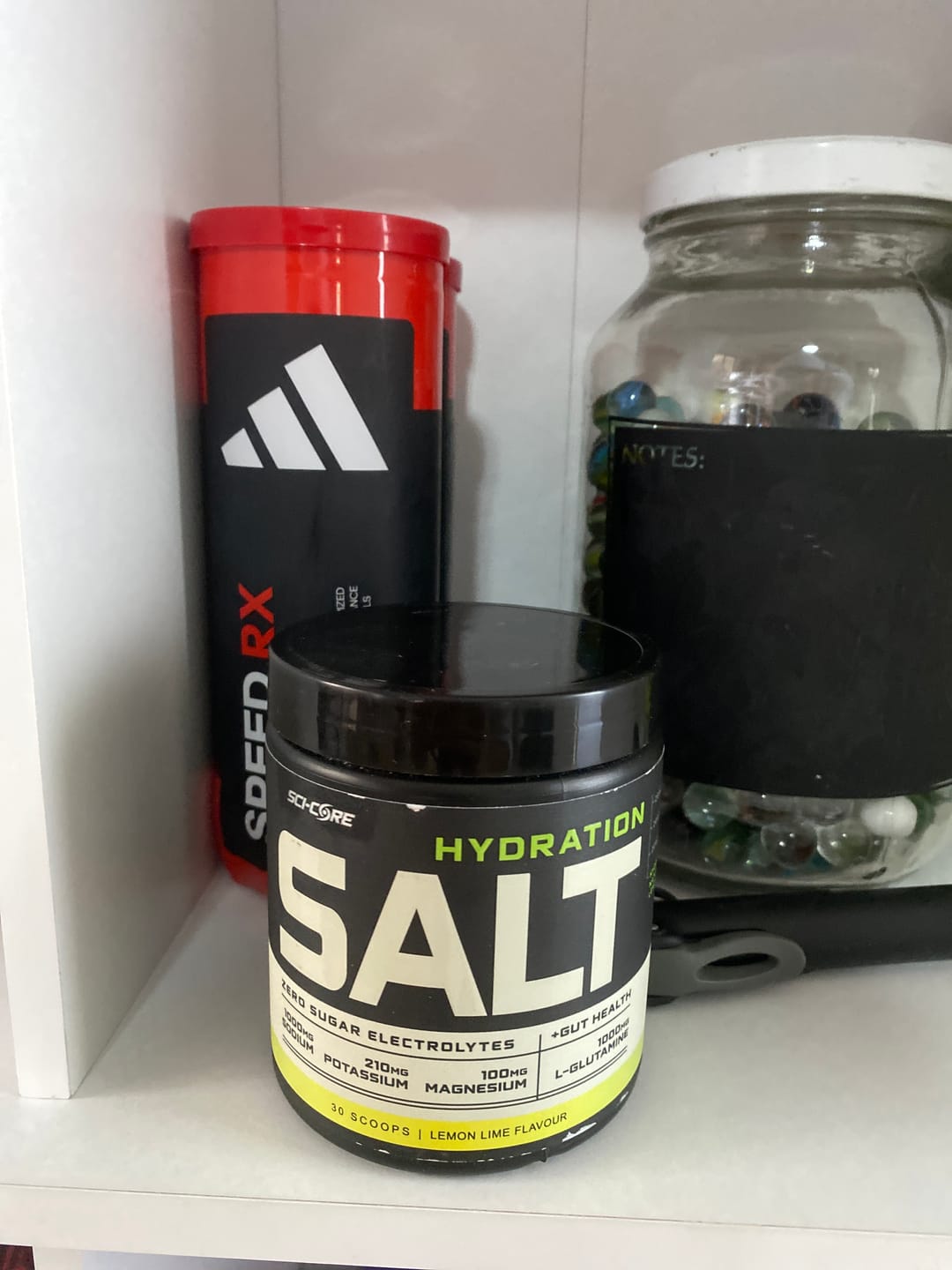Customer photo review of HYDRATION SALT Lemon Lime