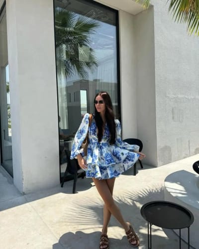 Customer photo review of Maleah Mini Dress