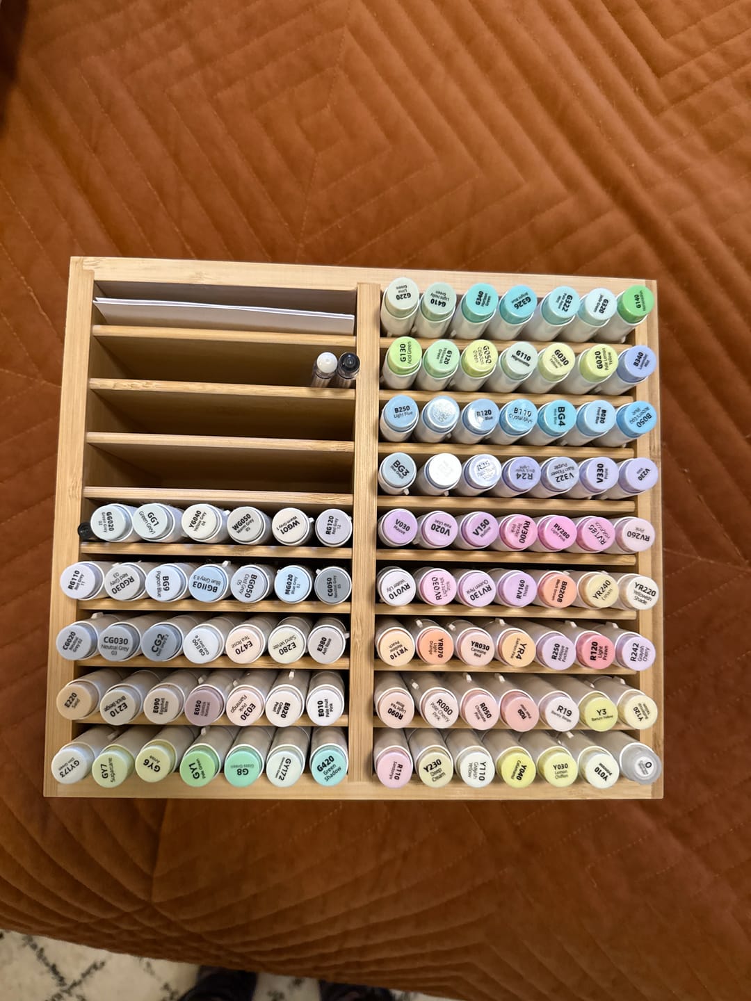 Customer photo review of Ohuhu Honolulu 96 Pastel Colors Alcohol Art Markers - Sweetness & Blossoming (Australia Domestic Shipping)