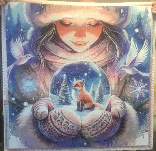Customer photo review of Winter's Snowglobe ©Finira