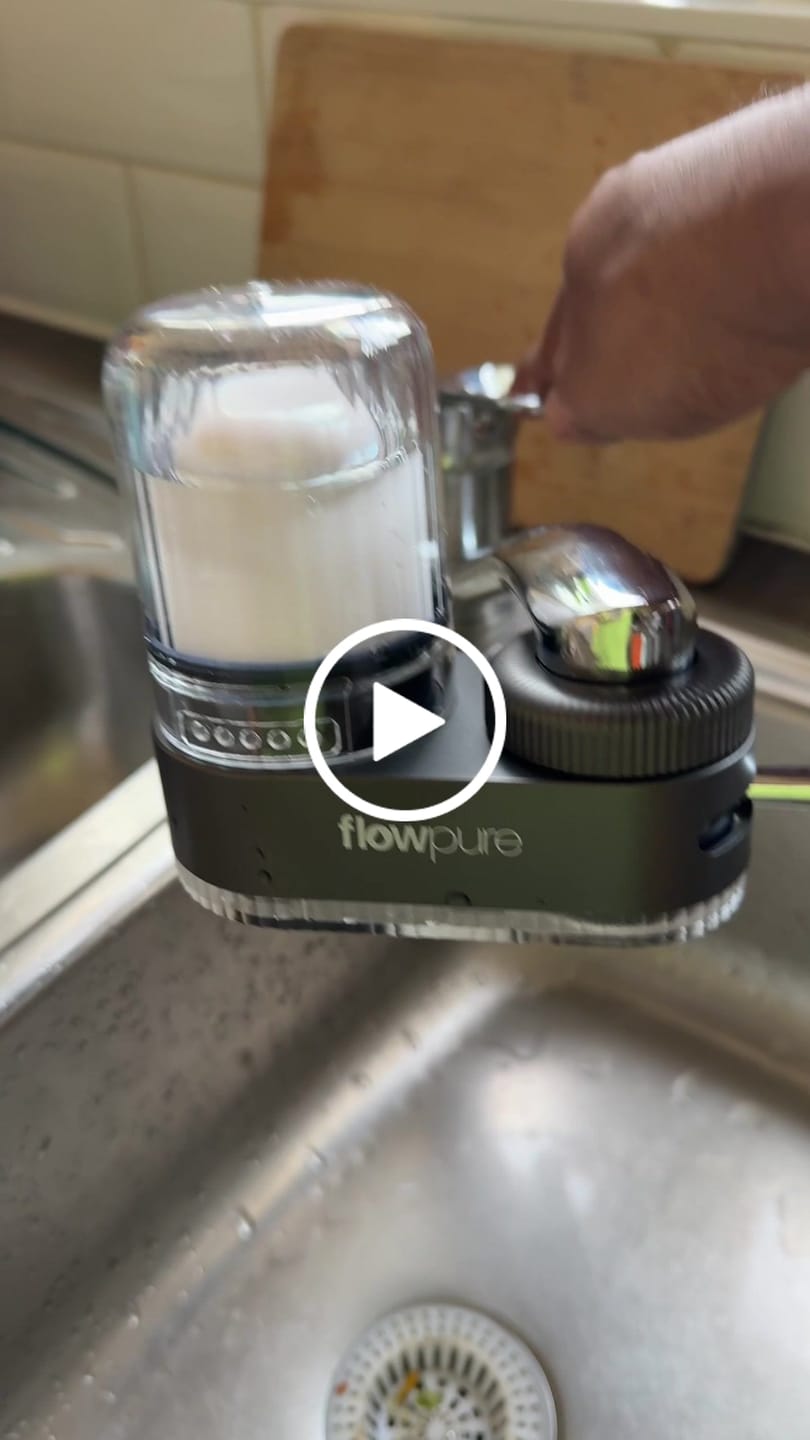 Customer video review of FlowPure® Tap Purifier