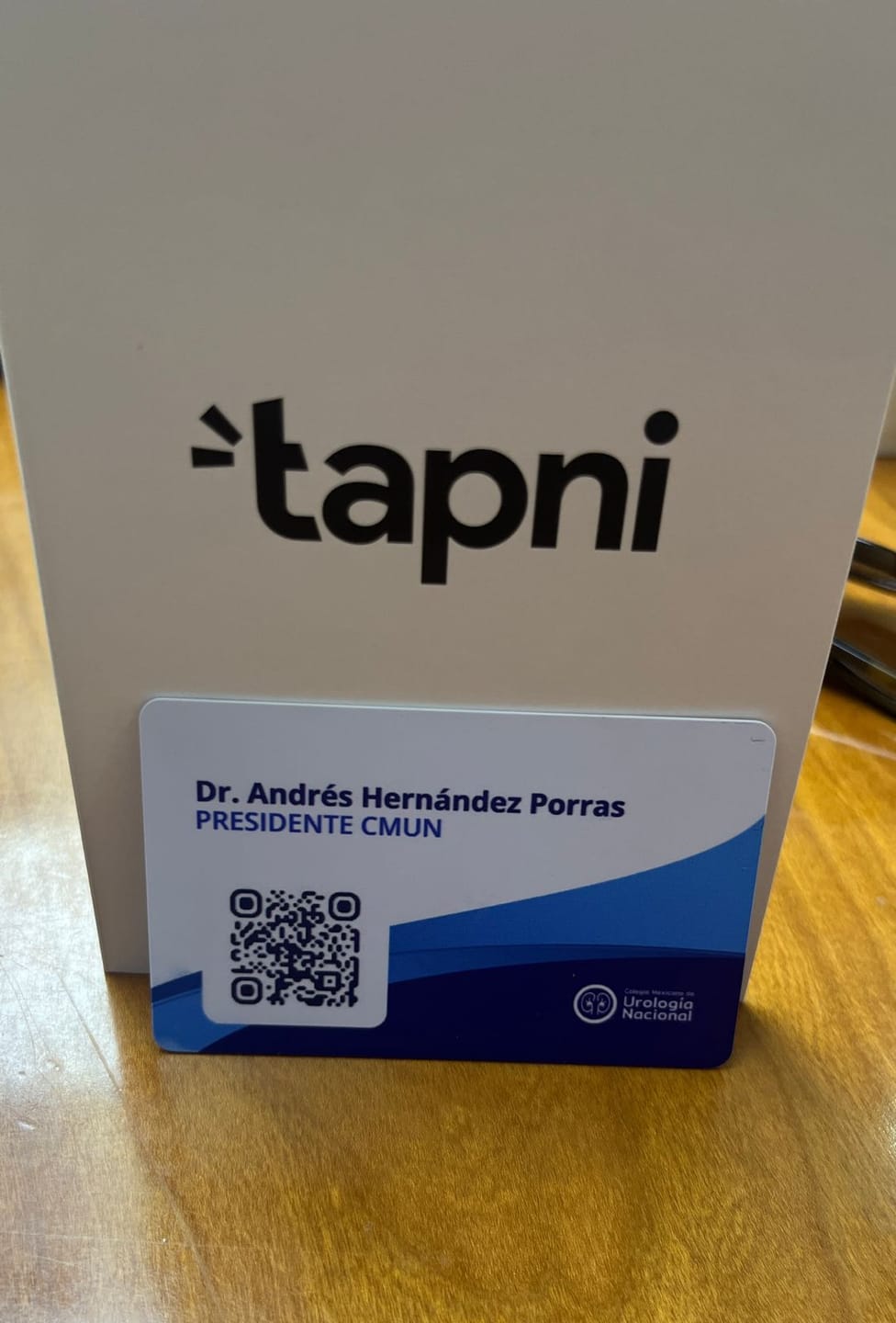 Customer photo review of Tarjeta Personalizada