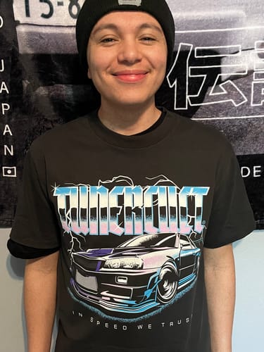 Customer photo review of THUNDER OVERSIZED BOX TEE