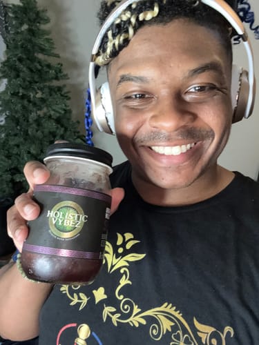 Customer photo review of Elderberry and Soursop Infused Sea Moss Gel