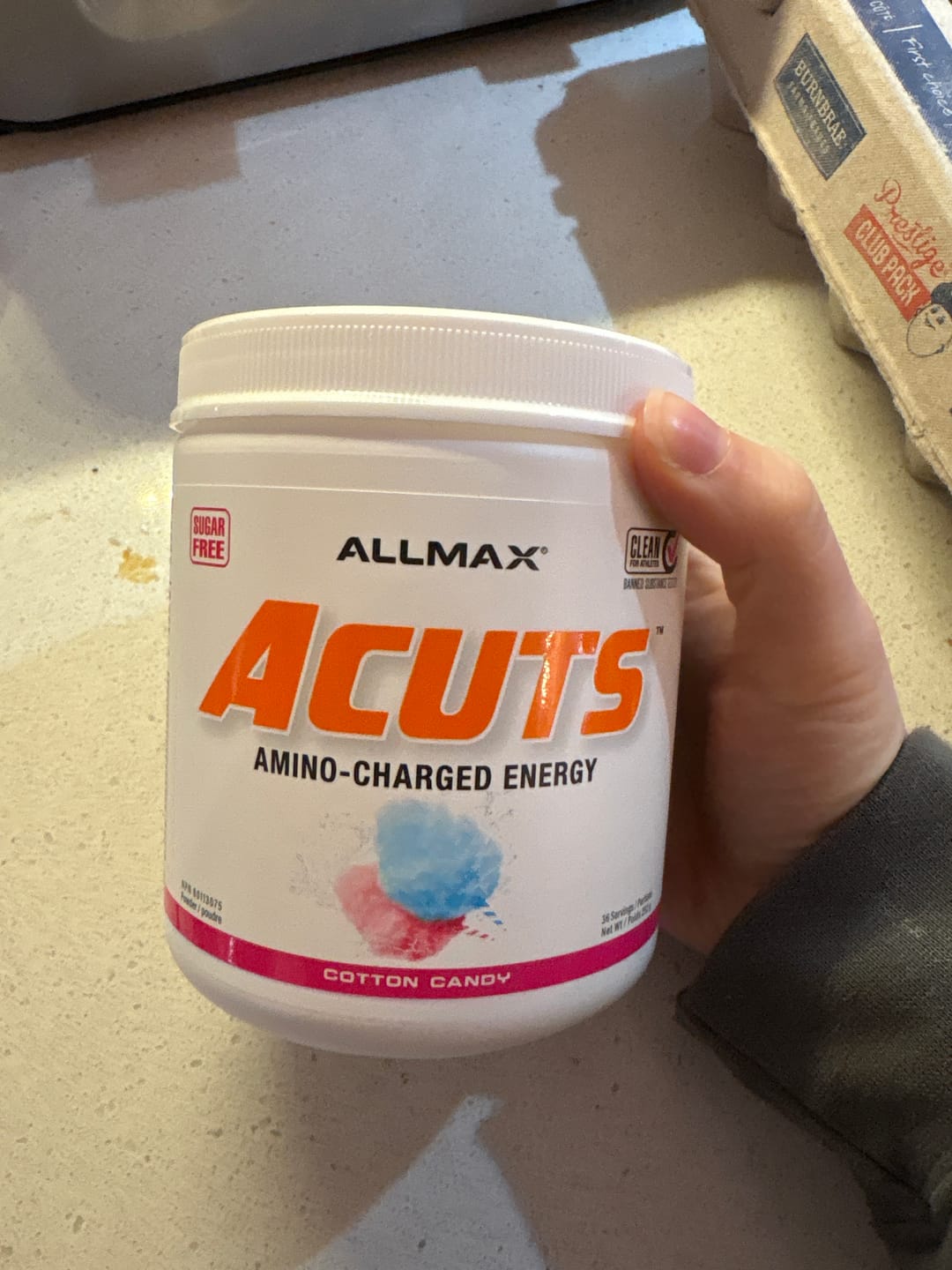 Customer photo review of Allmax - A-CUTS 210g-252g