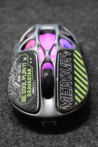 Customer photo review of GravaStar Mercury X Pro 8K Wireless Gaming Mouse