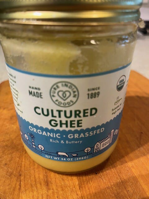 Customer photo review of Cultured Ghee, Grassfed & Certified Organic - 14 oz