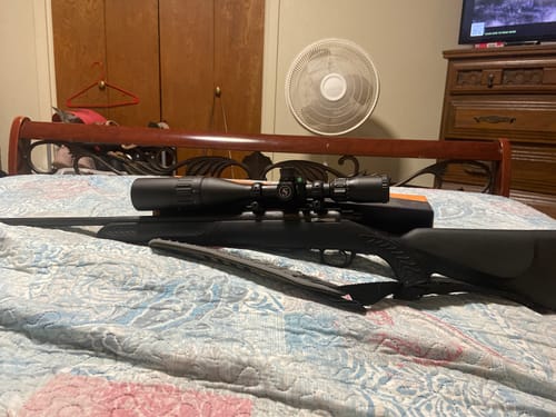 Customer photo review of Sniper LT4-16X50AOL Scope with Red, Green Illuminated Reticle