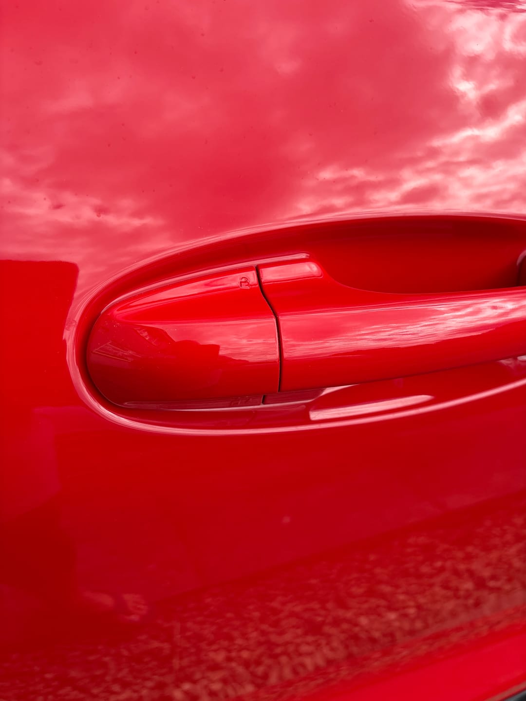 Customer photo review of Standard Door Handle Lock Cover Mk8/8.5 Fiesta / Mk2 Puma