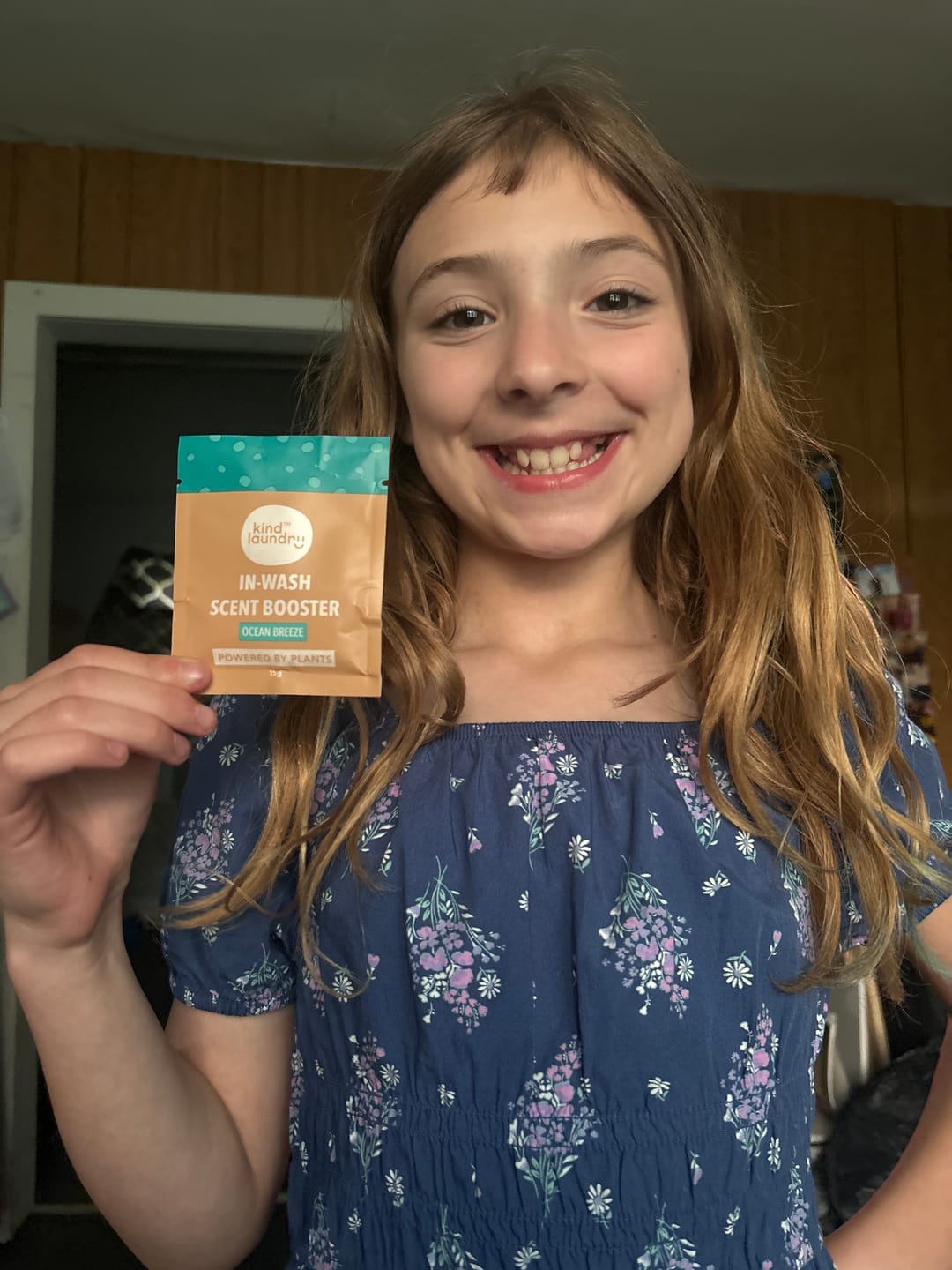 Customer photo review of Travel Size In-Wash Scent Boosters - Ocean Breeze