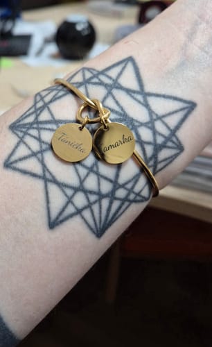 Customer photo review of Bracelet: Nodum