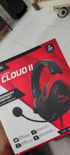 Customer photo review of HyperX Cloud II – Wired Gaming Headset