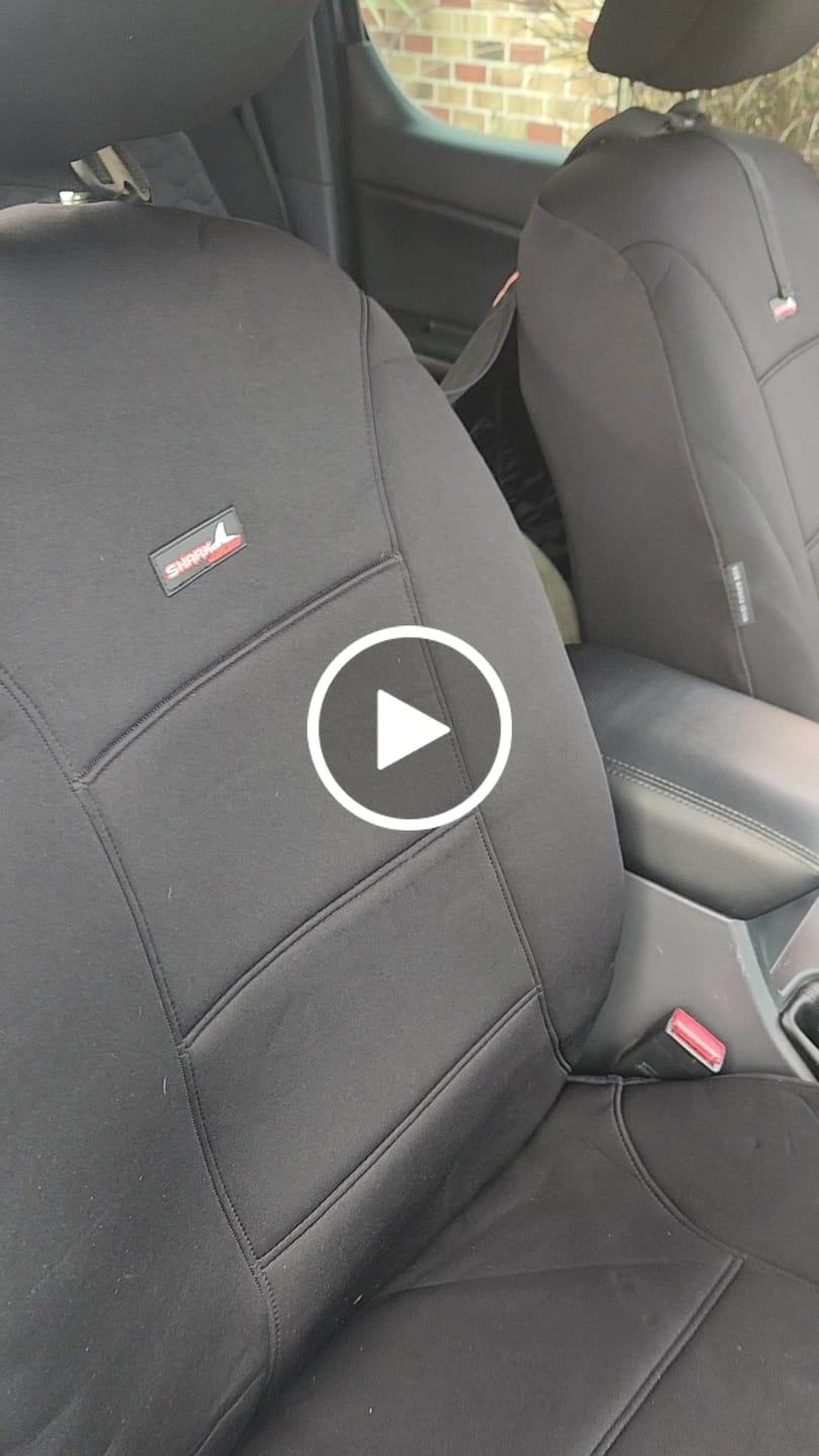 Customer video review of Sharkskin Neoprene Seat Covers for Mazda BT-50 UR (09/2015-06/2020)