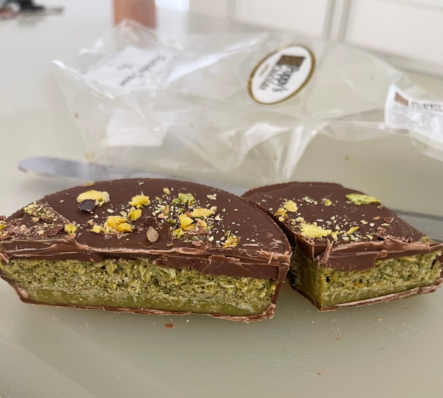 Customer photo review of LIMITED EDITION Pistachio Dream Pie