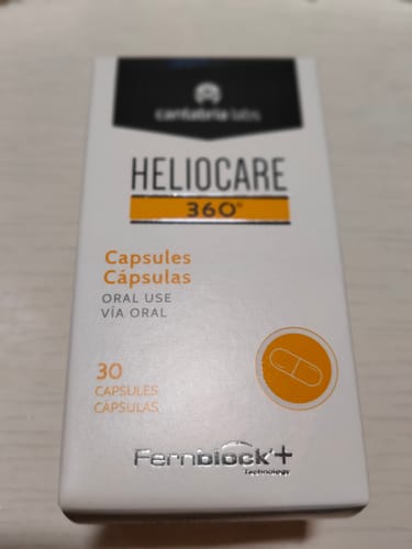 Customer photo review of ヘリオケア360° ORAL（飲む日焼け止め）