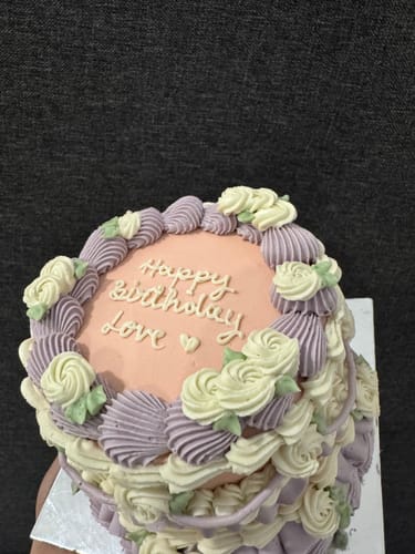 Customer photo review of mia mini cake