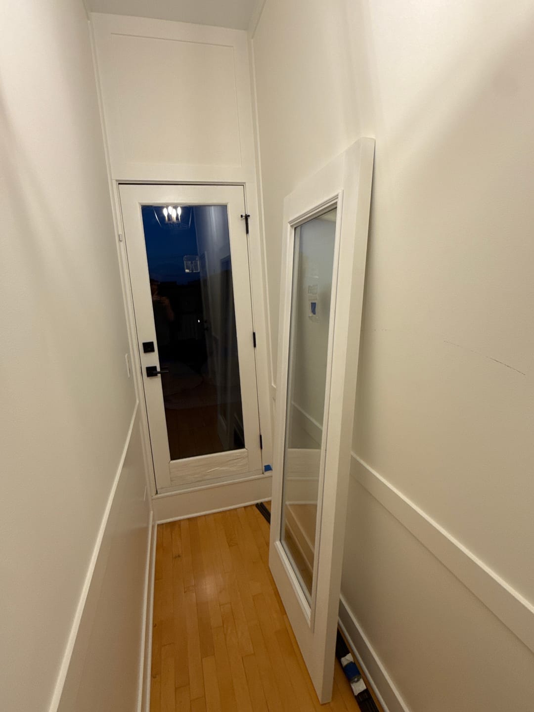 Customer photo review of Smooth Fiberglass Entry Door Slab (6 Panel)