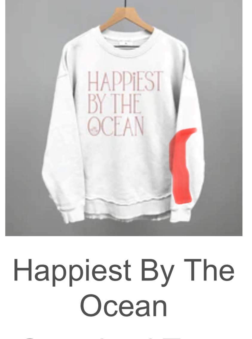 Customer photo review of Happiest By The Ocean