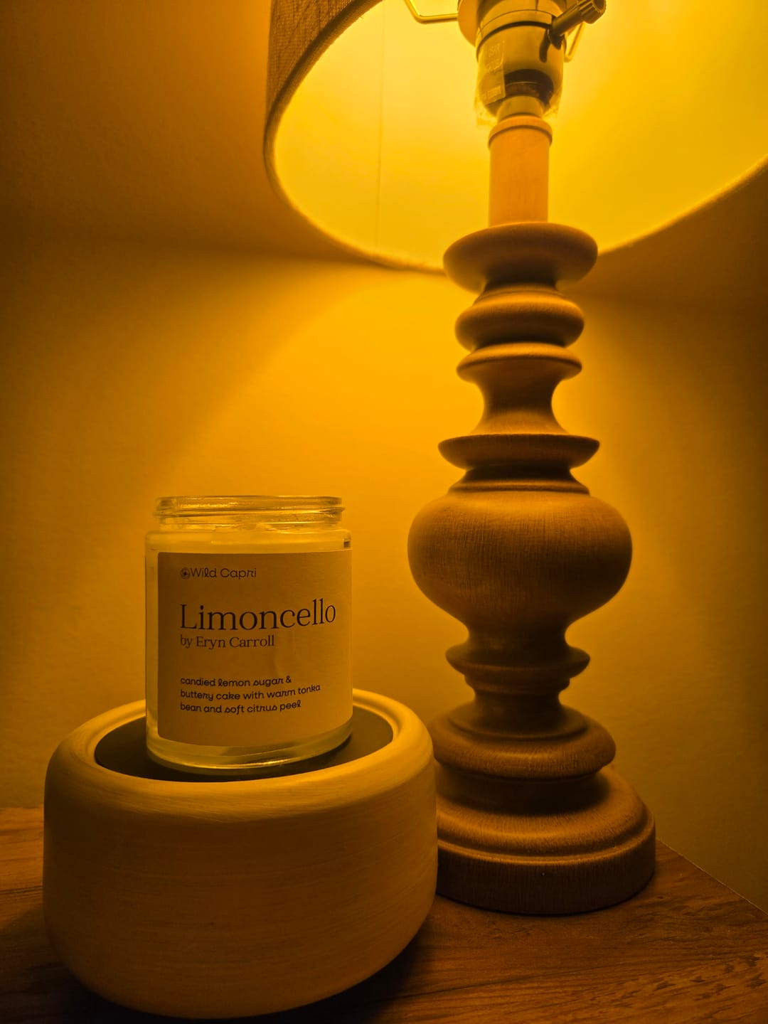 Customer photo review of Limoncello Candle by Eryn Carroll