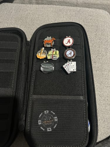 Customer photo review of Tiger G.O.A.T - Ball Marker
