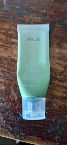 Customer photo review of Anua - Heartleaf Quercetinol Pore Deep Cleansing Foam