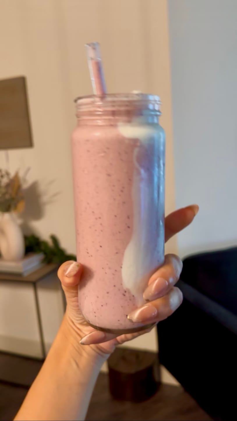 Customer photo review of EXCLUSIVE STRAWBERRY SEA MOSS GEL