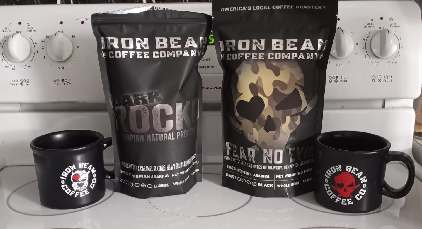 Customer photo review of DARK ROCKO - Ethiopian Natural Process - Darker Roast