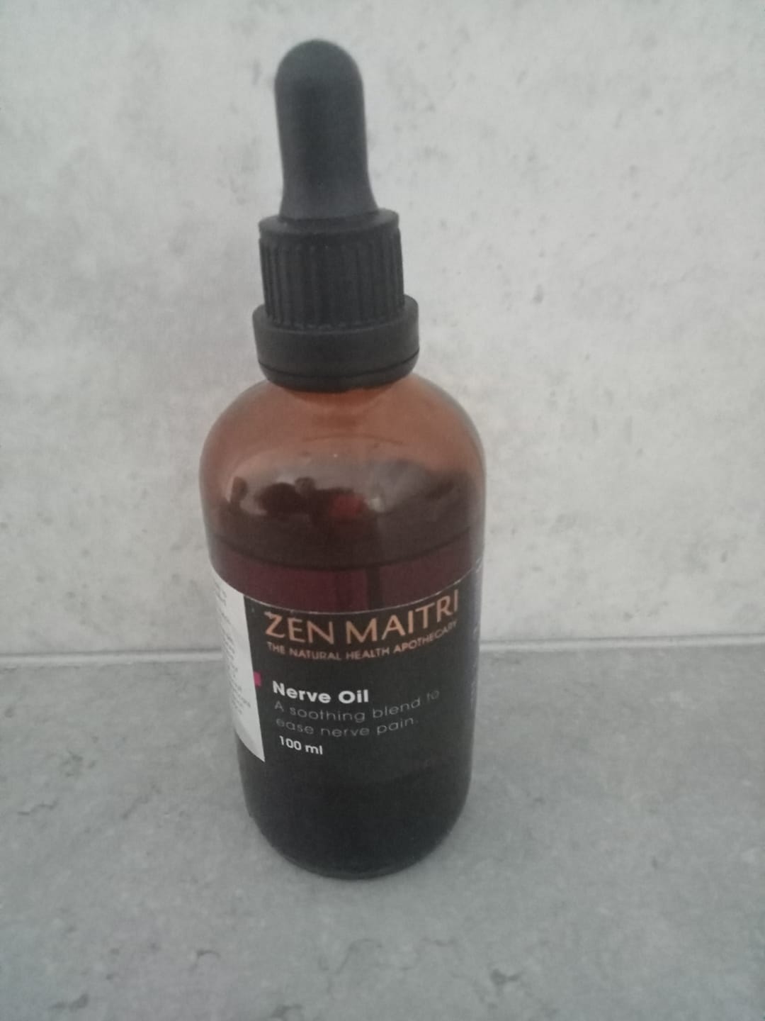 Customer photo review of Nerve Oil | Massage Oil | For Nerve Support (100ml)