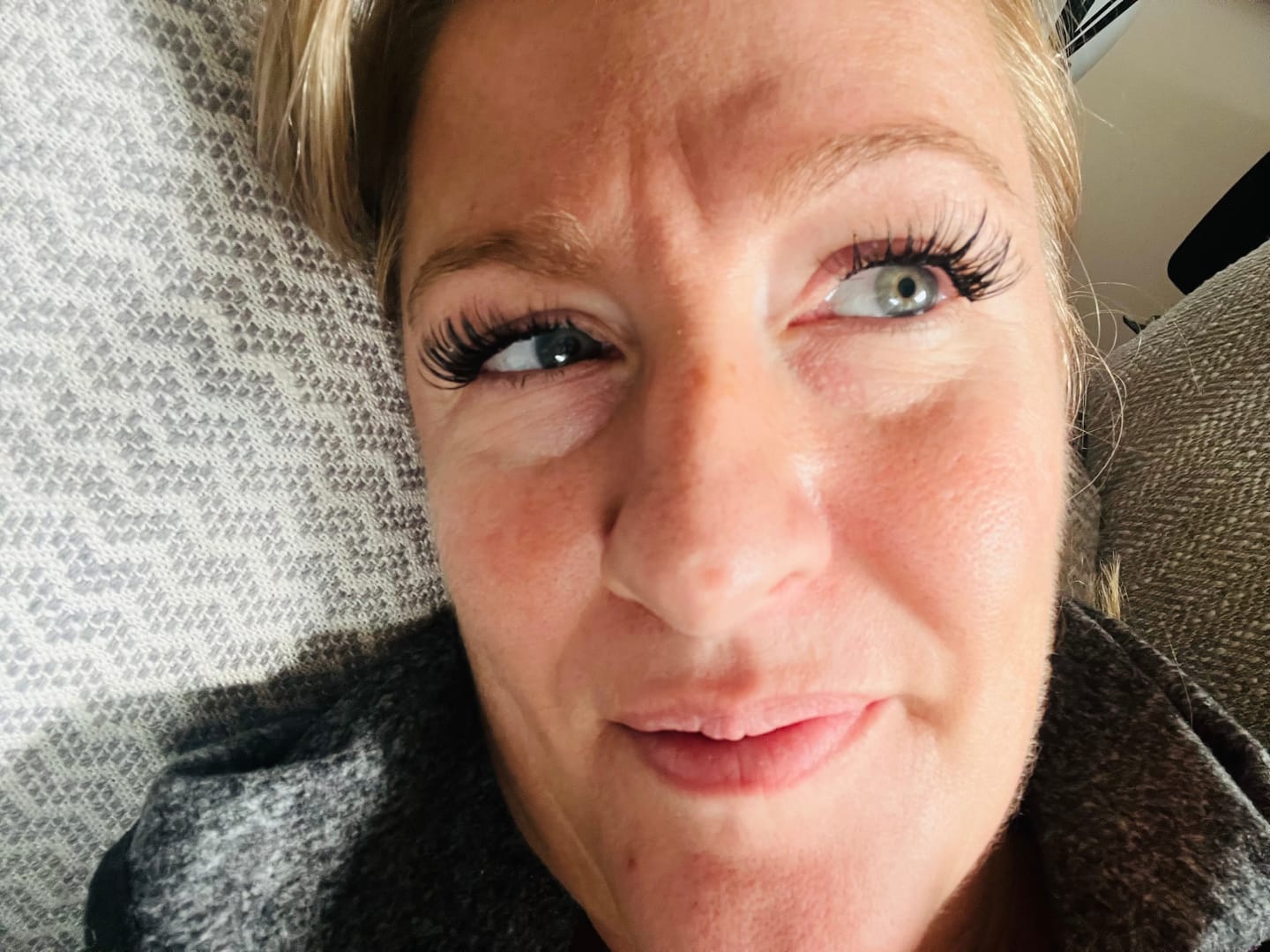 Customer photo review of Giali Beauty DIY Bond Required Cluster Lash Kits