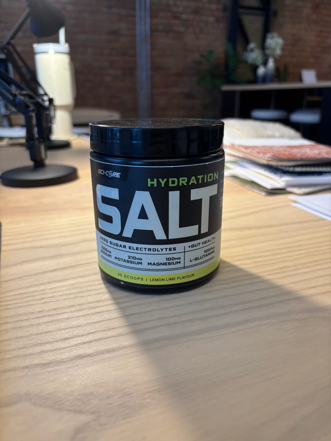 Customer photo review of HYDRATION SALT Lemon Lime