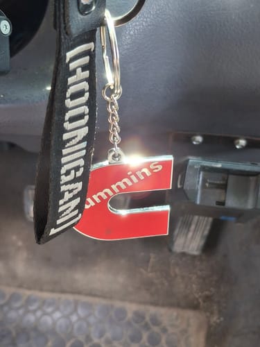 Customer photo review of CUMMINS KEYCHAIN