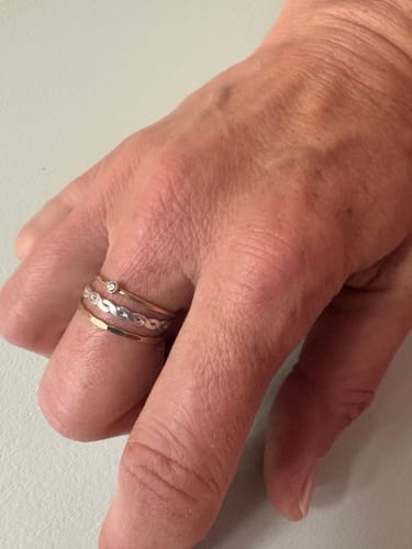 Customer photo review of Braided Ring