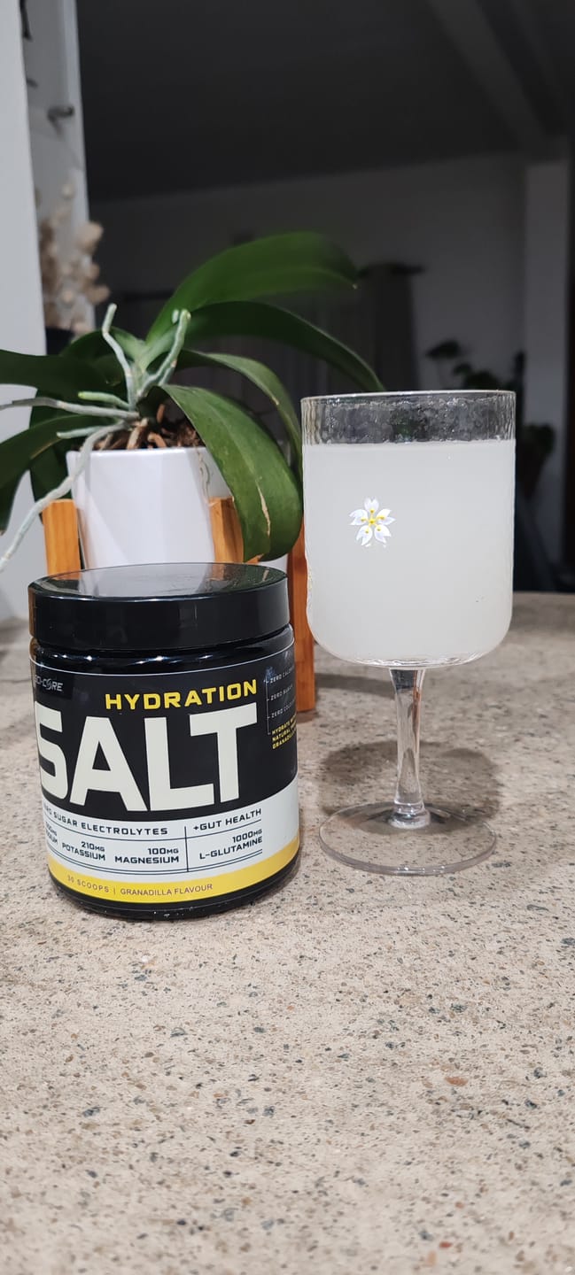 Customer photo review of HYDRATION SALT Granadilla Flavour