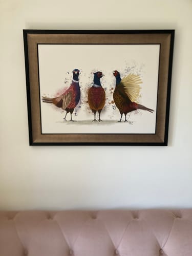 Customer photo review of Pheasant Trio