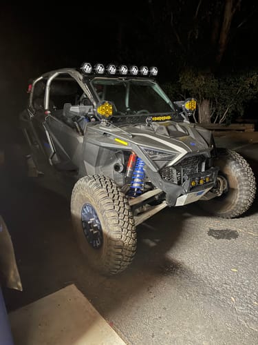 Customer photo review of RPM Pro R & Turbo R  Carbon Fiber Radiator Heat Air Deflector & Cab Cooling Panel