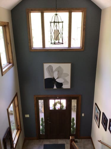 Customer photo review of Whispering Petals Canvas Art