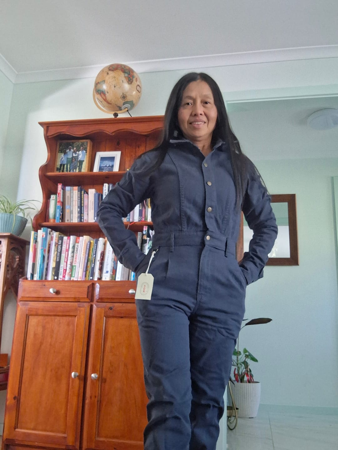 Customer photo review of Ringer Suit - No Waist Adjusters