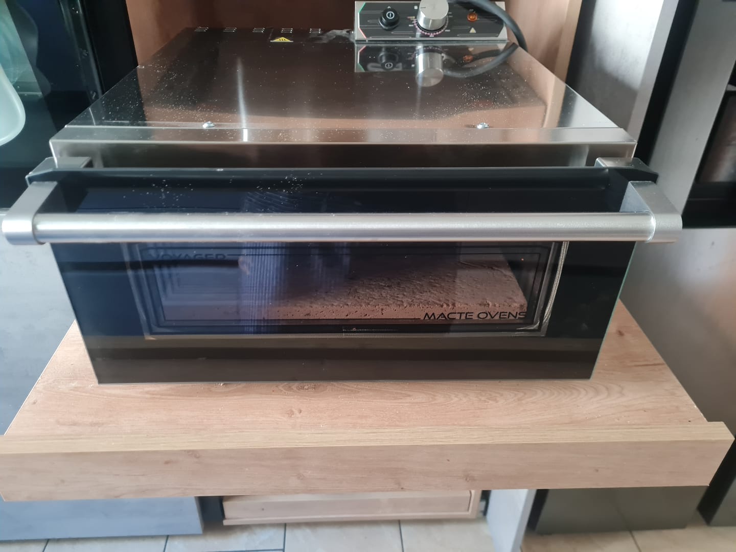 Customer photo review of Macte Ovens Voyager SMART | Forno elettrico per pizza e pane