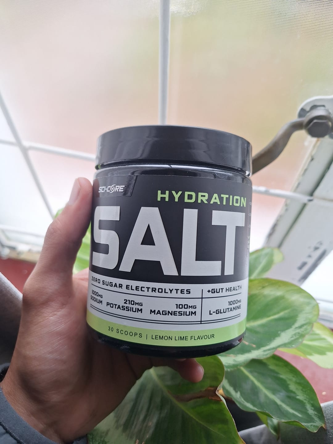 Customer photo review of HYDRATION SALT Lemon Lime