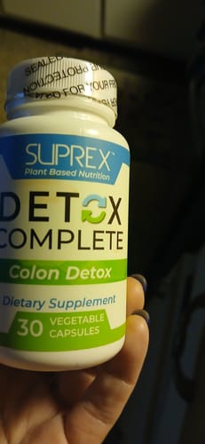 Customer photo review of Detox Complete - Colon Cleanser - 15 días
