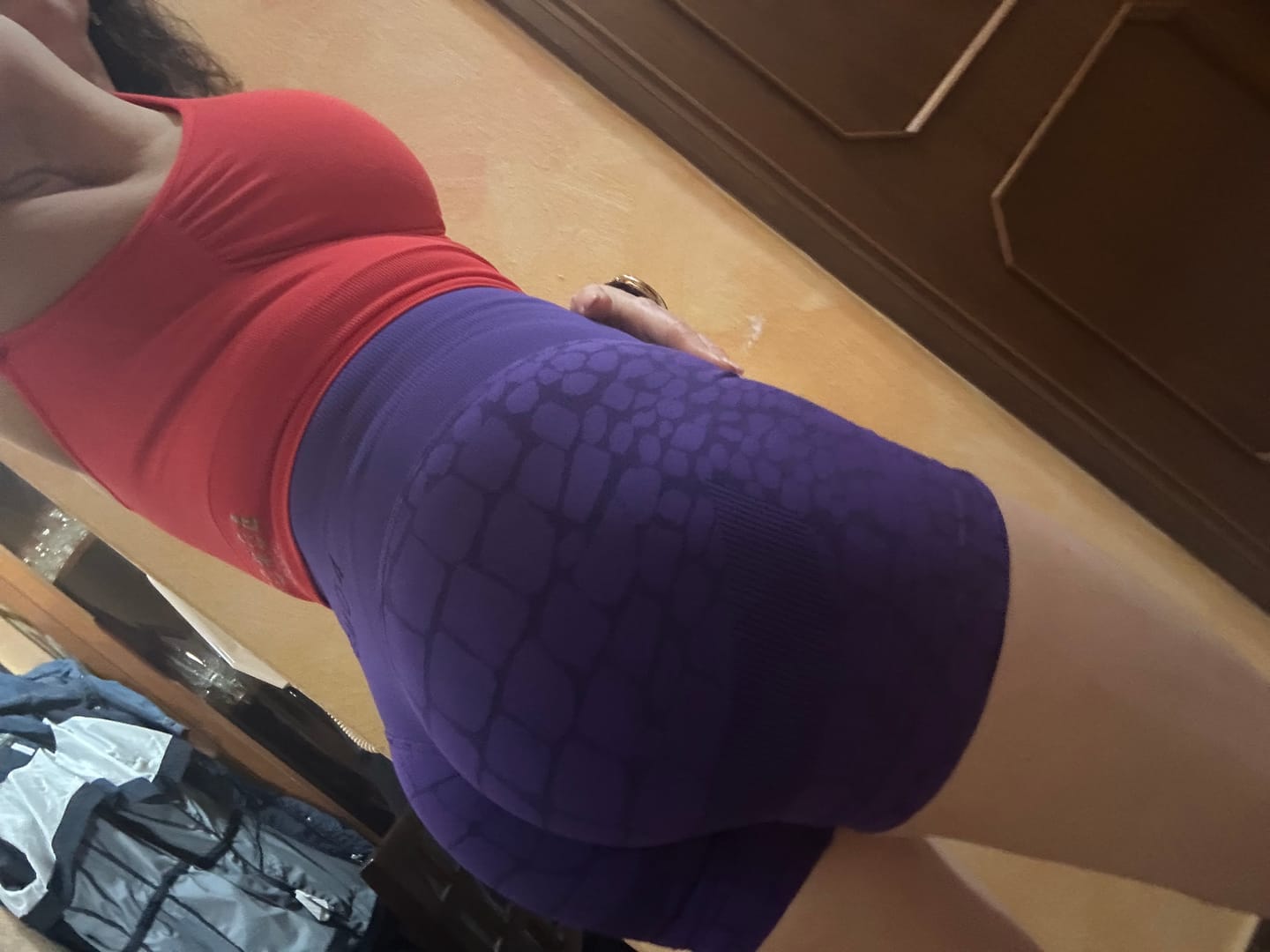 Customer photo review of Shorts All-up Cocco Viola