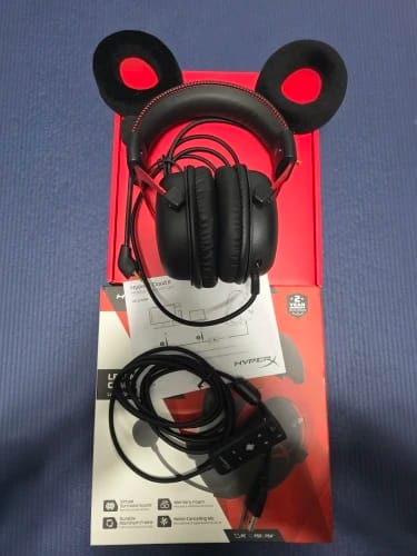 Customer photo review of HyperX Cloud II – Wired Gaming Headset