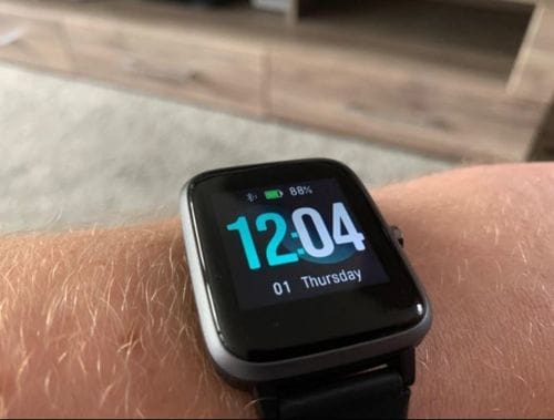 Customer photo review of Hyper Smartwatch – Premium Gesundheit, Sport & Alltag