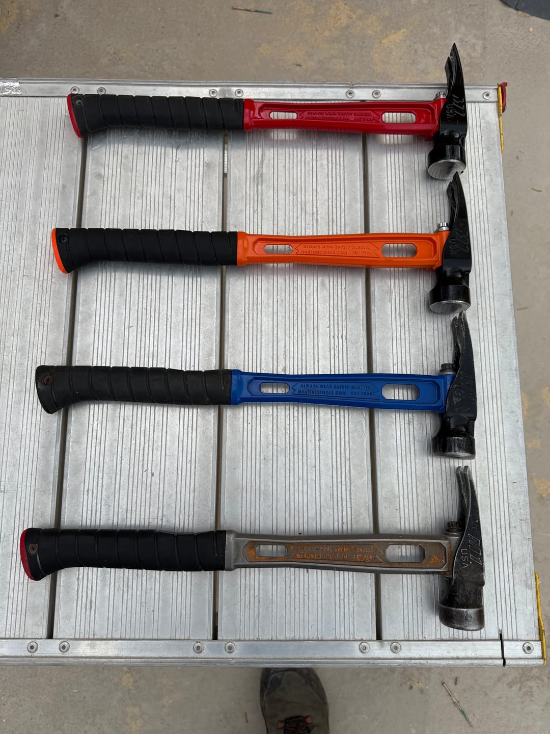Customer photo review of Martinez Tools | M1 15oz Alcatraz Titanium Framing Hammer